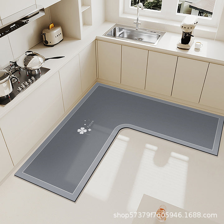 temu LKitchen Floor Mat Stain Resistant Non Slip Foot Mat Home Floor Mat
