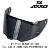 AXXIS helmet shield MT-V-31镜片适配HAWK EVO SV PANTHER SV