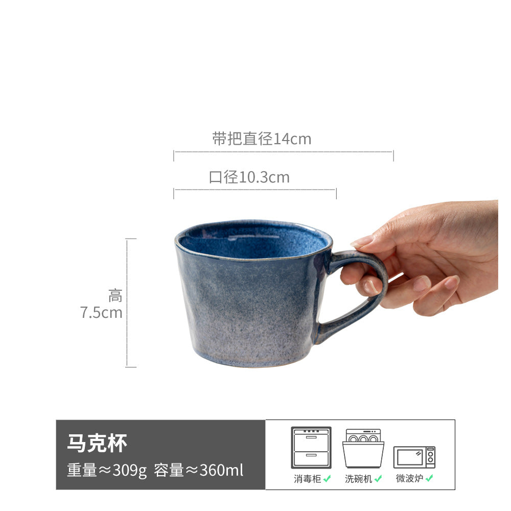 Vintage Mug Japanese Style Ceramic Cup Wholesale Home Cup Water Cup Japanese Style Coffee Cup Couple Cup