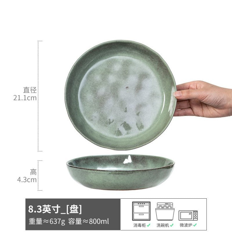 Bowl Vintage Ceramic Bowl Home Plate Tableware Bowl Plate Wholesale Export