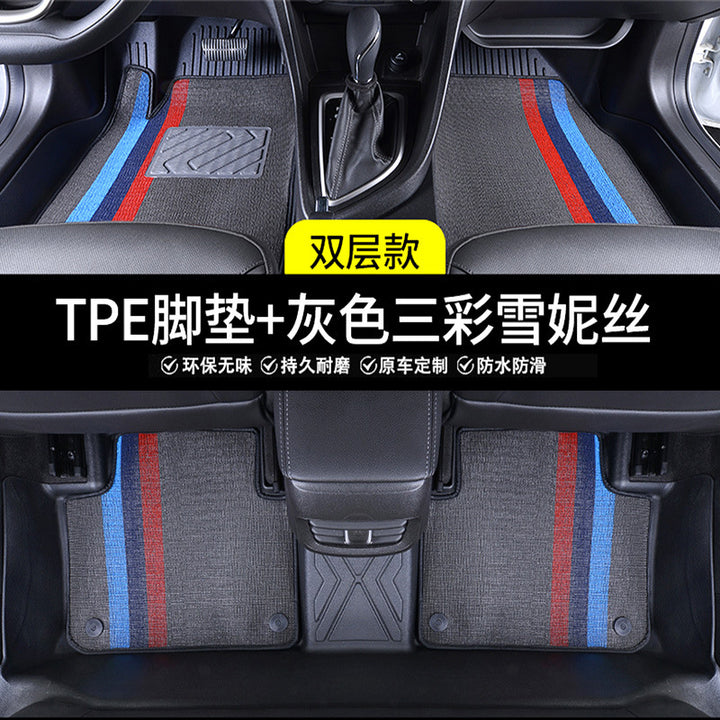 Universal TPE Car Floor Mat – Full Surround Odour-Free Waterproof Interior Pad