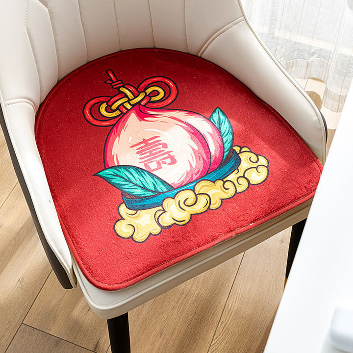 Nordic Light Luxury Seat Cushion Office Fall/Winter Thickened