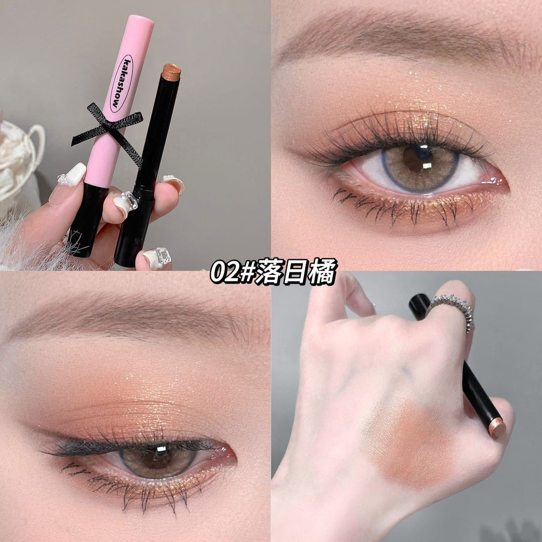 kakashow懒人眼影棒碎钻细闪显色自然元气氛围感眼妆烟熏妆眼影