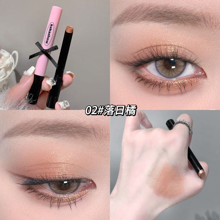 kakashow懒人眼影棒碎钻细闪显色自然元气氛围感眼妆烟熏妆眼影