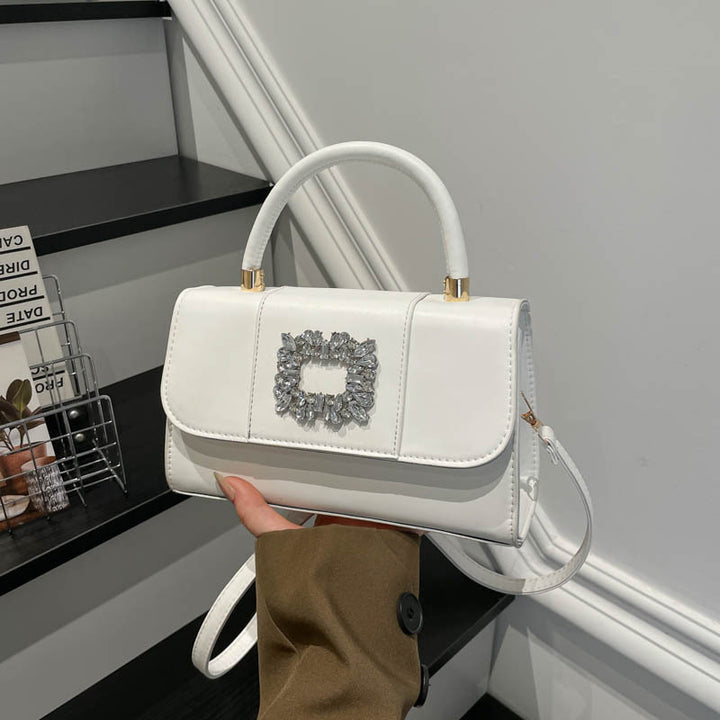 Popular Fashion Handheld Small Square Bag Women Summer New Light Luxury Stylish Shoulder Bag Crossbody Bag