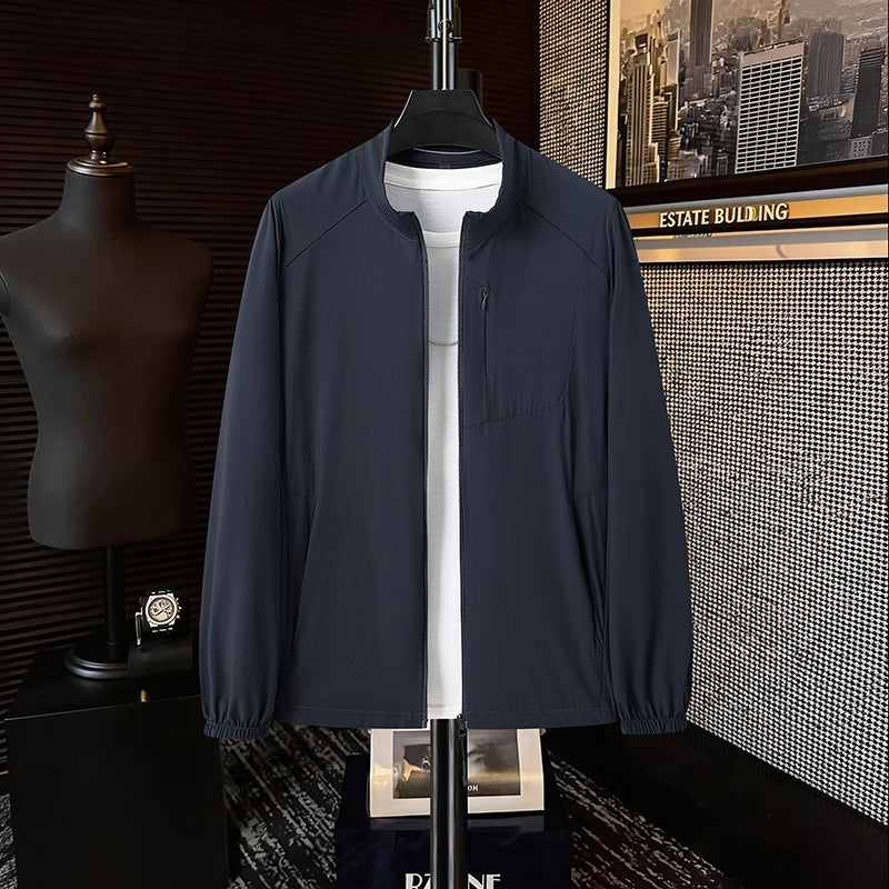 upf 50 Sun Protection Men's Summer Casual Thin Breathable Jacket