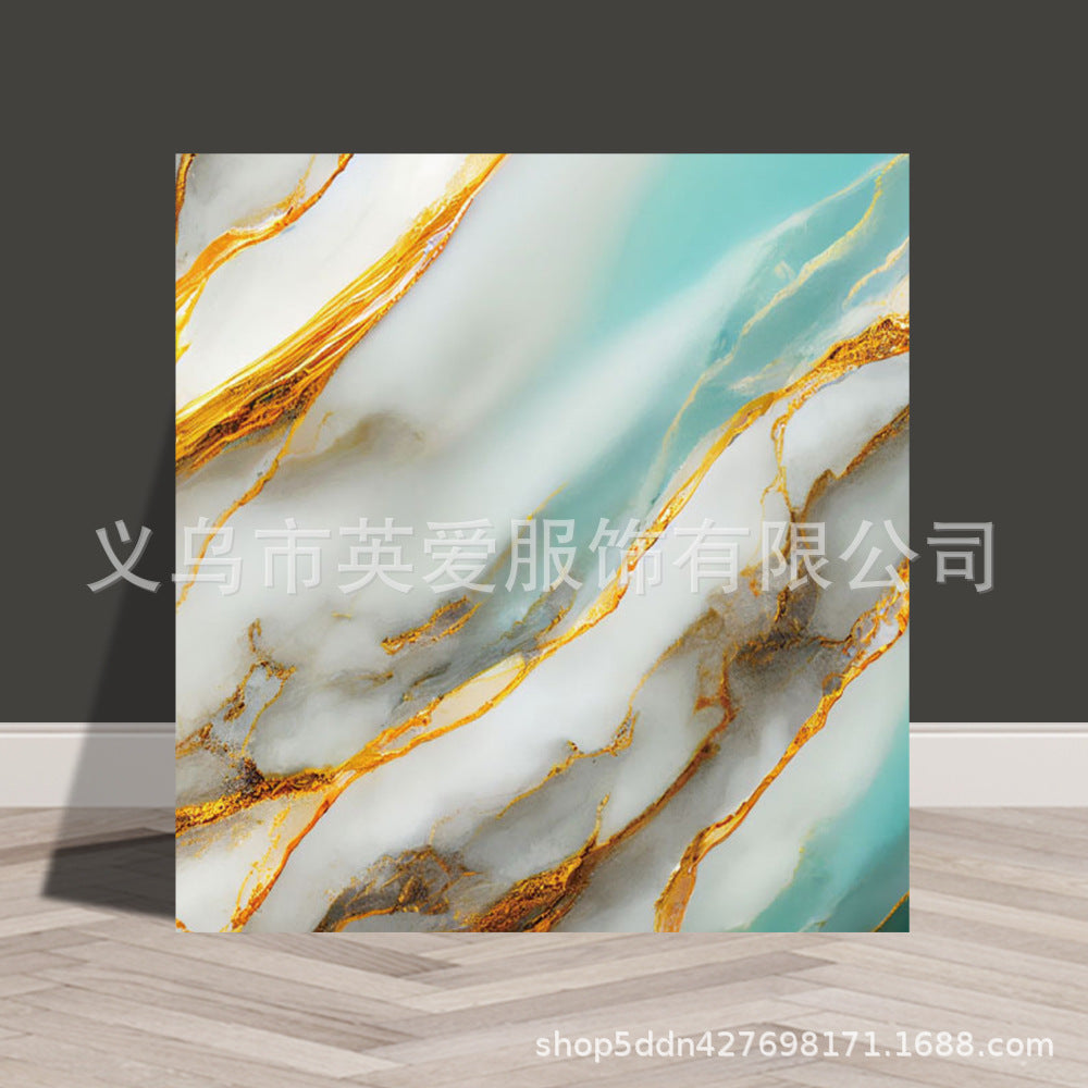 铝塑板墙纸自粘防水防潮墙面毛毡板厨房墙板仿大理石墙贴瓷砖贴纸
