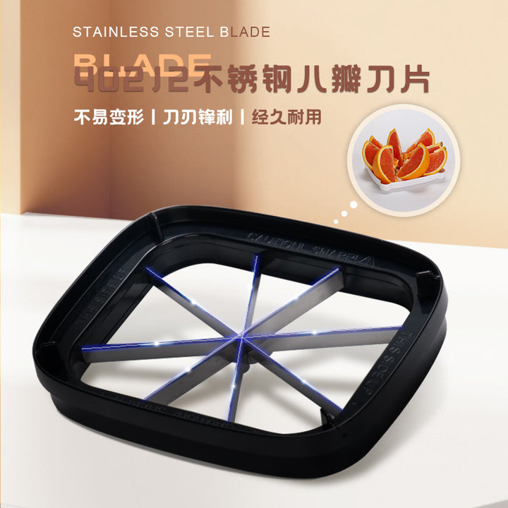 不锈钢八瓣番茄苹果分瓣器家用厨房多功能按压切菜神器薯条切条器