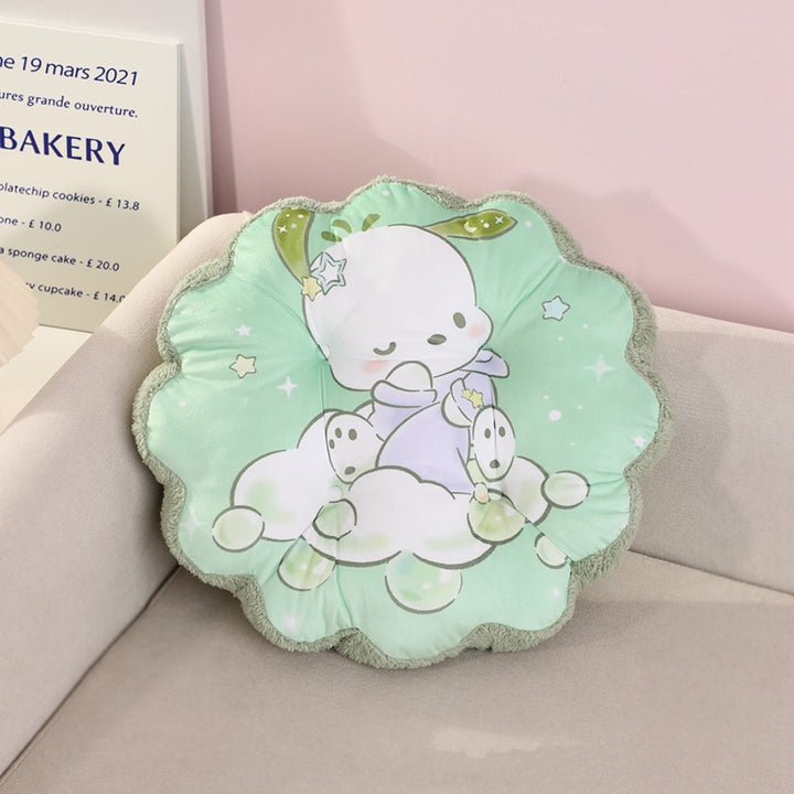 Cute Seat Cushion Office Student Flower Seat Cushion Winter Women