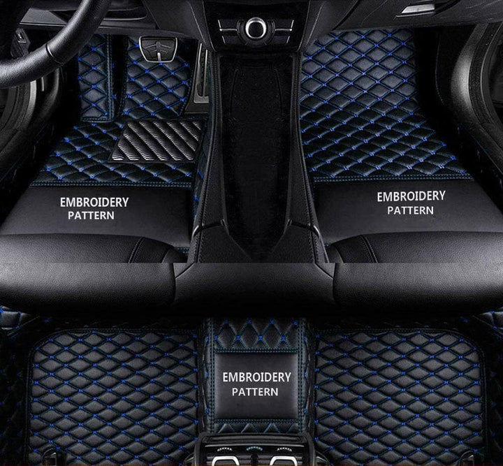 Compatible LADA Granta Special Leather Car Foot Mat