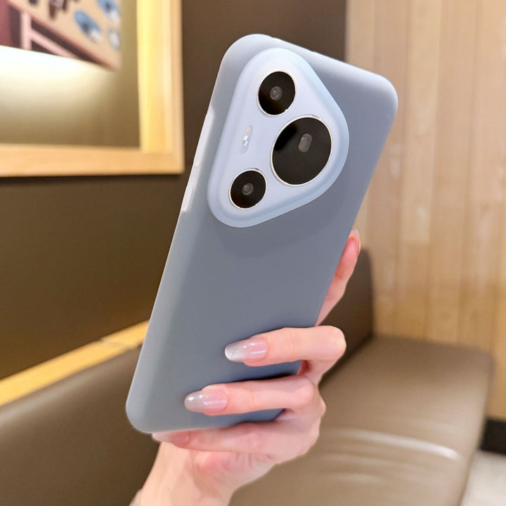 Liquid Silicone Jellyfor Huawei Pura 70 Full Coverage Phone Case Huaweimate 60 Solid Color Shockproof