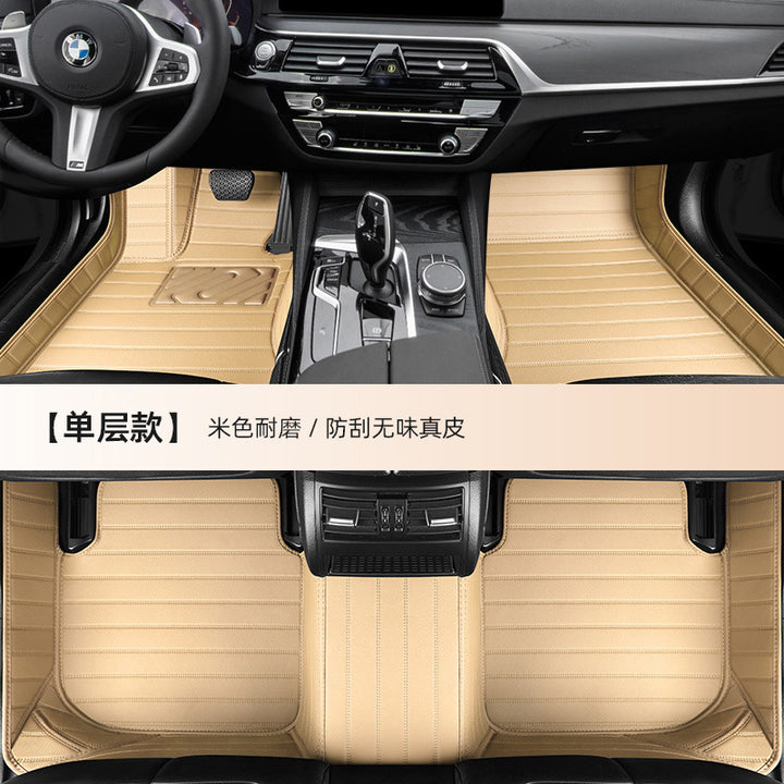 Car Foot Mat Genuine Leather Special Leather Foot Mat《Special》