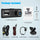 HD Rear View 3-Lens Car Dash Cam – Phone Connected Vehicle Recorder
