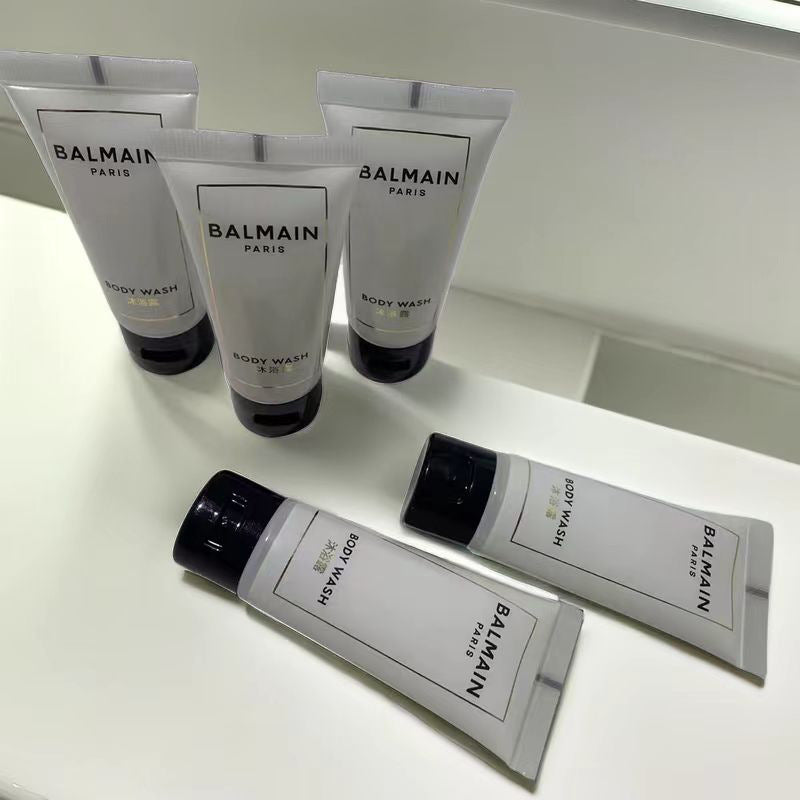 Balmain Paris Hotel Wash & Care Set 35 ml – Shampoo, Conditioner, Shower Gel & Soap