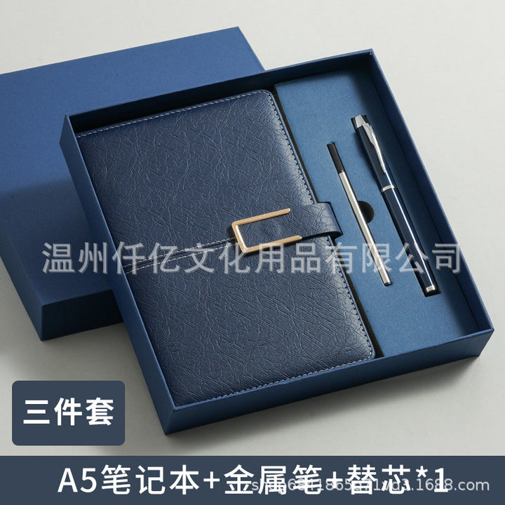 新款笔记本礼盒保温咖啡杯套装伴手礼高档记事本子节假日礼品定制