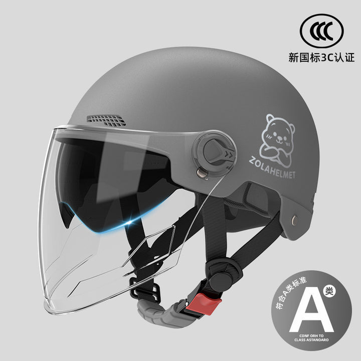 New Small Helmet Electric Vehicle Sun Protection Women Light Wholesale Winter