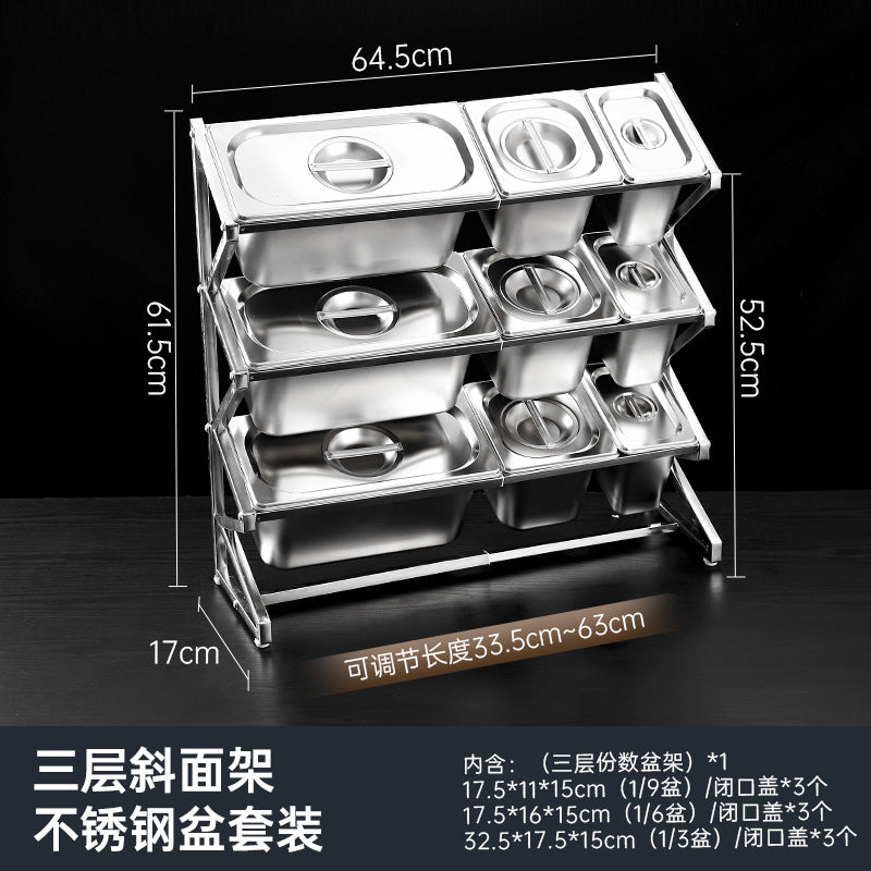 Stainless Steel Small Shelf Commercial