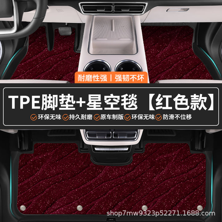i 60 Special TPECar Foot Mat Car Interior Special Waterproof Durable Non Slip Car Foot Mat