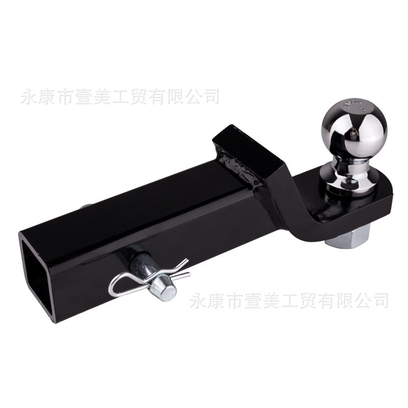 drop2“ 下降2英寸黑色拖车臂6000磅镀铬银色拖车球5/8寸插销套装