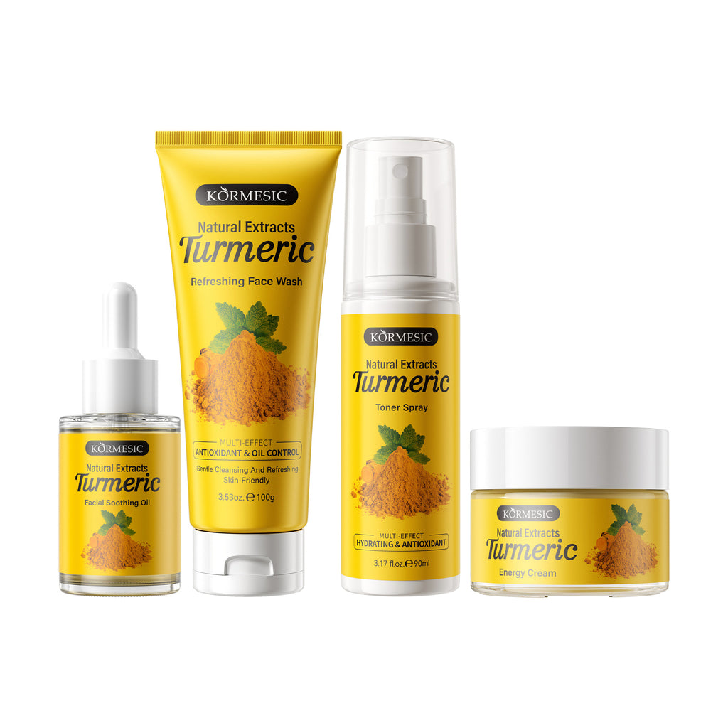 KORMESIC姜黄面部系列Facial care 全英文滋润补水护肤品批发