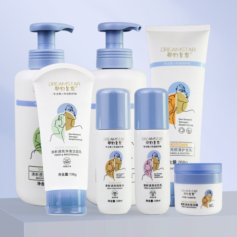 Youth Skincare Set Hydrating Moisturizing Lotion Face Wash