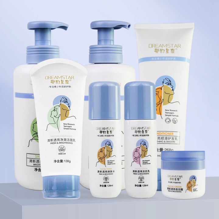 Youth Skincare Set Hydrating Moisturizing Lotion Face Wash
