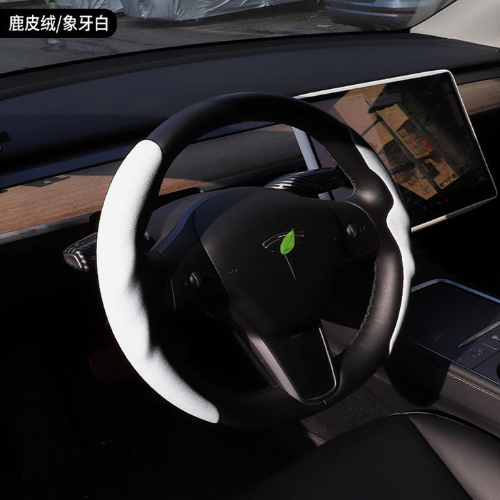 Compatible Model Y 3 Steering Wheel Cover Steering Wheel Cover All Season Universal