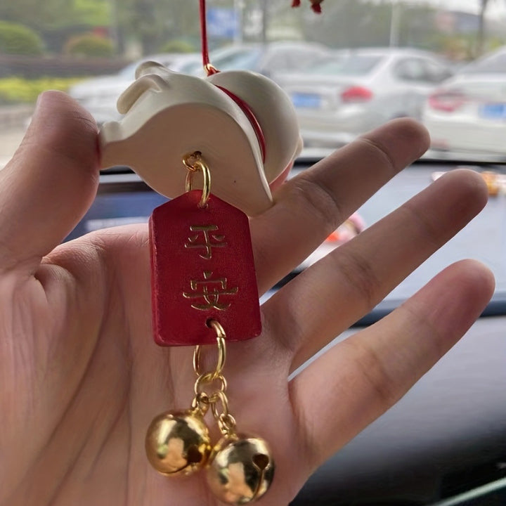 D 99922 Lucky cat car hanging ornament Car