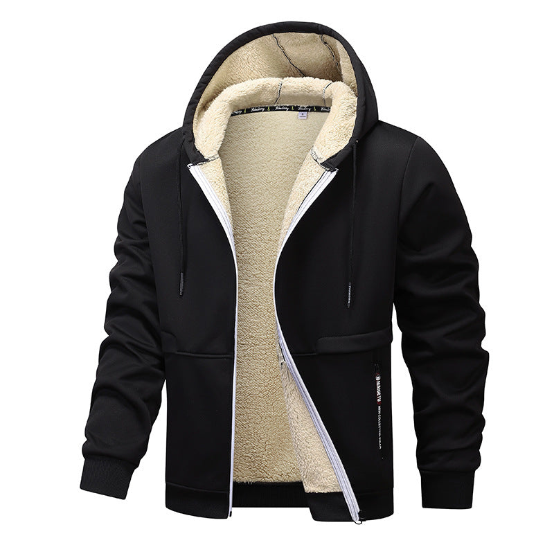 Fall/Winter Thickened Cardigan Hoodie Jacket