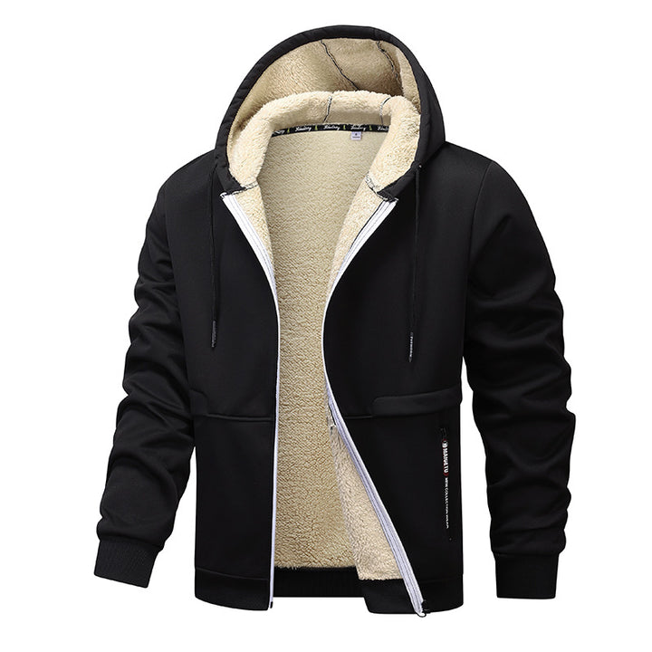 Fall/Winter Thickened Cardigan Hoodie Jacket