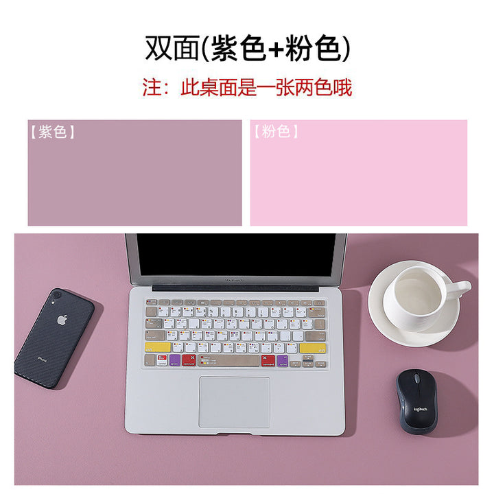 Large PU Leather Desk Pad – Non-Slip Office Mouse Pad & Study Mat