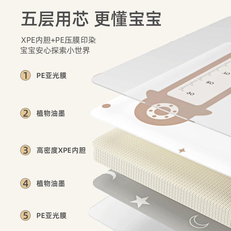 厂家批发xpe宝宝爬行垫加厚家用婴儿泡沫地垫客厅卧室儿童爬爬垫