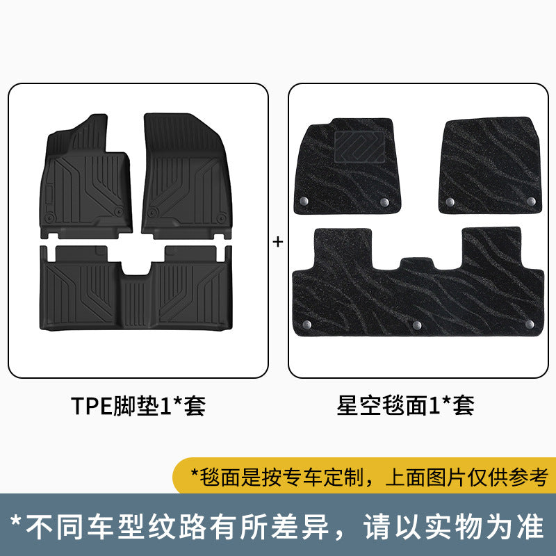 Compatible TPEFoot Mat Special Car Foot Mat Cartpe Eco Friendly Foot Mat Wholesale