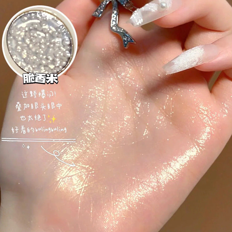 卡佩尔12色蕾丝眼影 梦境女神哑珠光腮红高光粉啫喱液体眼影盘