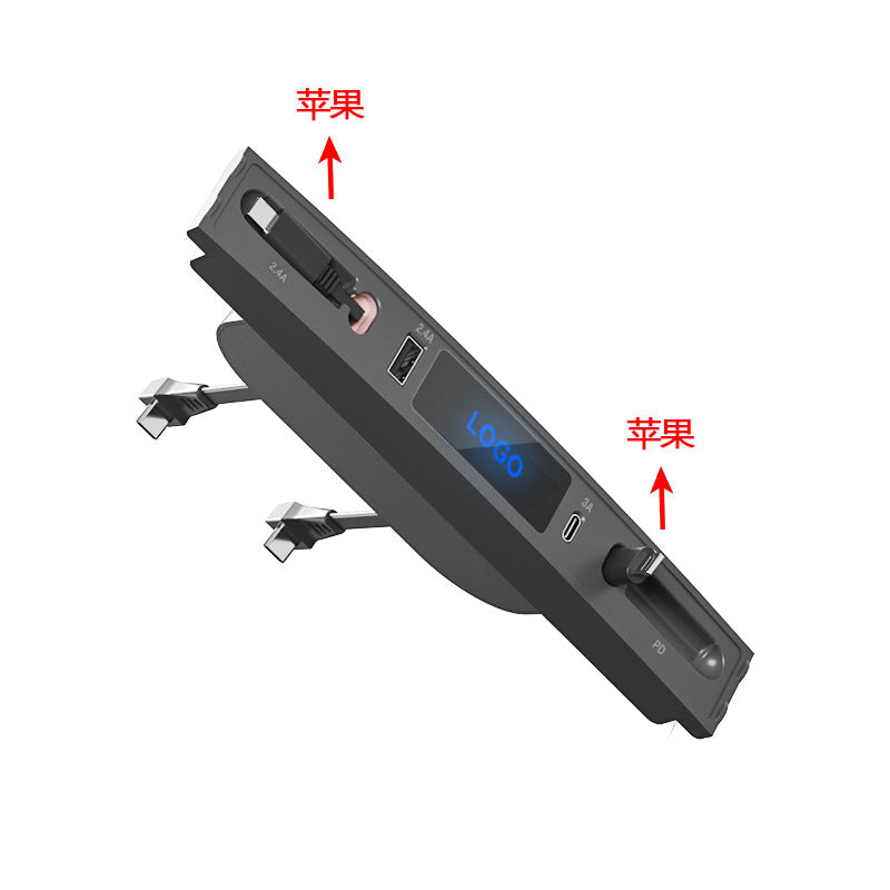 Tesla Model 3/Y Retractable USB Hub – Fast Charging Car Docking Station