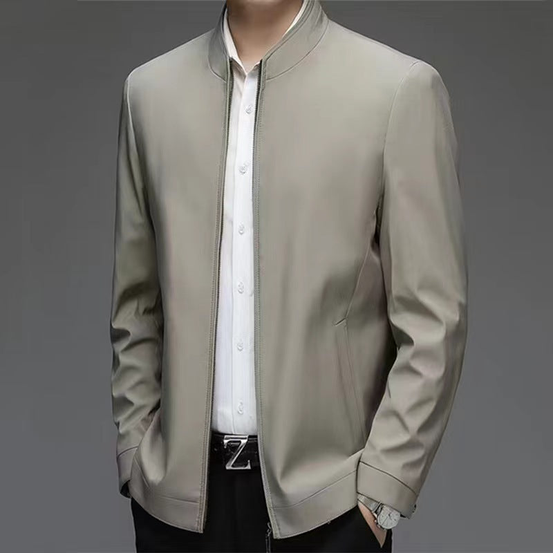 Men Genuine Casual Jacket Spring Thin