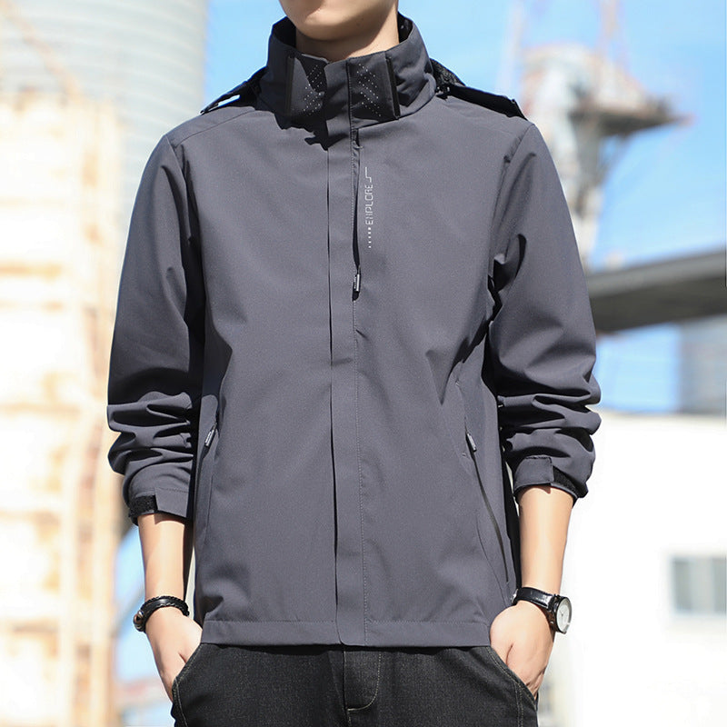 Men's Spring Men Casual Waterproof Sports Jacket