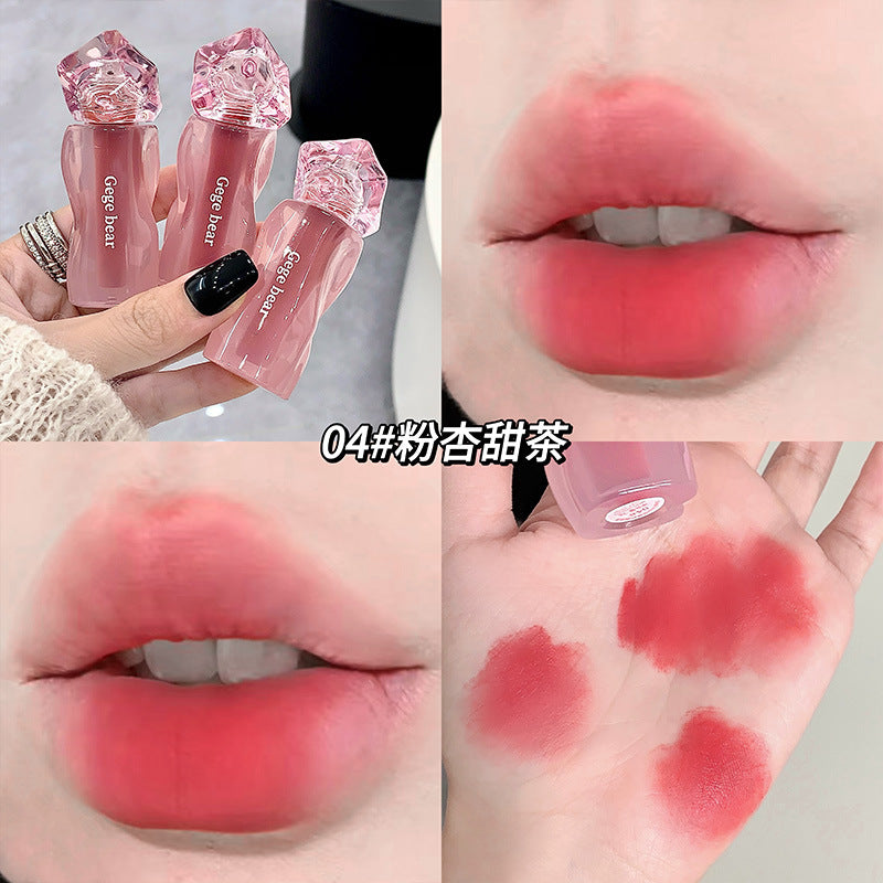 Gege bear绒雾奶霜唇泥细腻绵柔素颜显白口红学生唇膏烂番茄唇釉