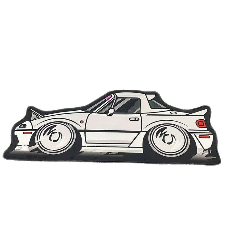 Creative Car Floor Mat Home Bedroom Decor Foot Mat Non Slip