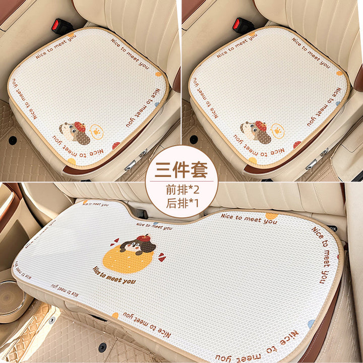 Car Seat Cushion Universal All Season Cute Car Breathable Creative Car Interior Seat Cushion