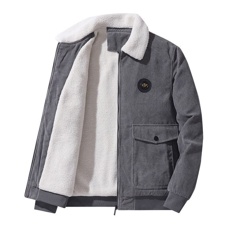 Fall/Winter Jacket Men's Thickened Casual Men Jacket