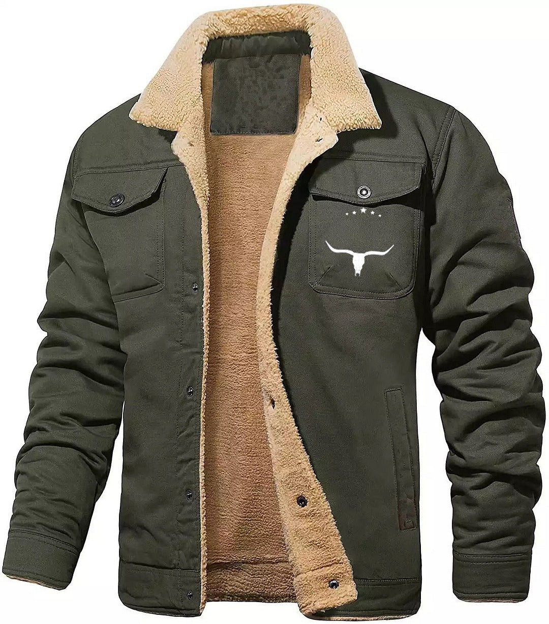 Fall/Winter Men's Cotton Casual Men Jacket