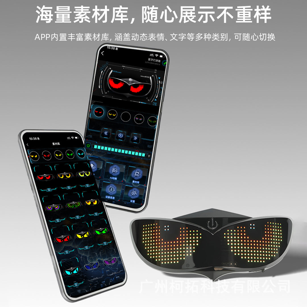 Motorcycle Helmet LED Decoration