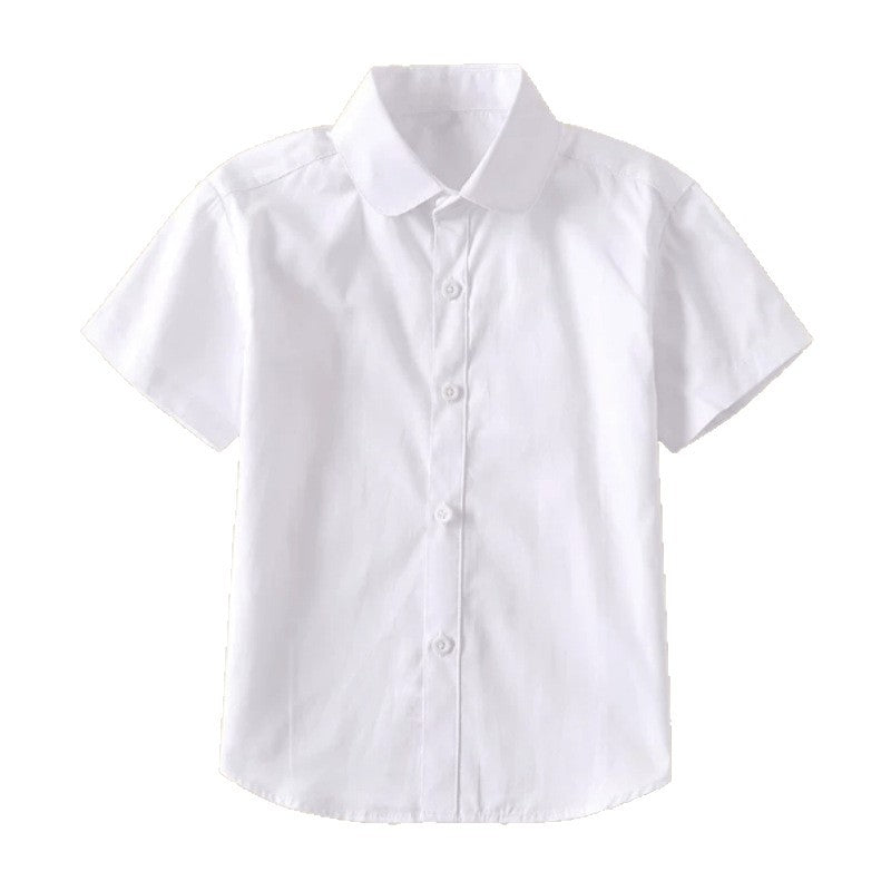 Women Kids Shirt Short Sleeve Summer Kids Student Versatile
