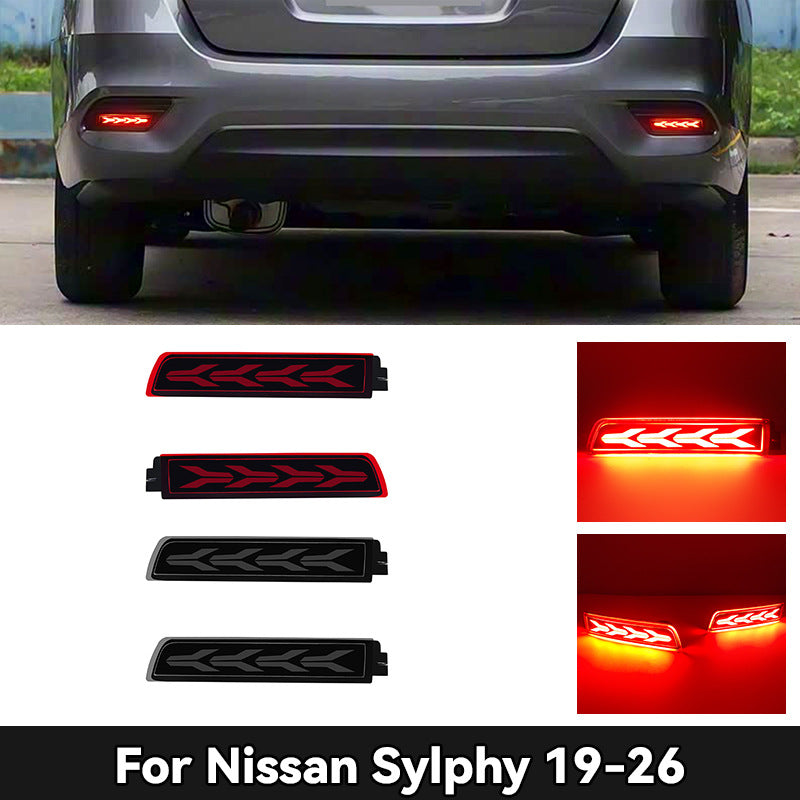 适用于日产16-26款轩逸后杠灯 Nissan Sylphy rear bumper lights