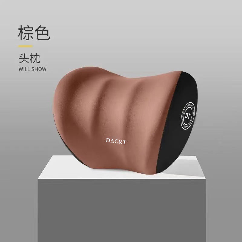 汽车头枕车用靠枕车内驾驶座椅记忆棉护腰靠车载一对车枕头护颈枕