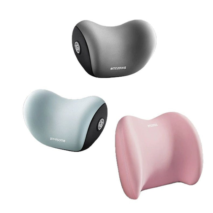 Car Neck Pillow Memory Foam Set Waist Support