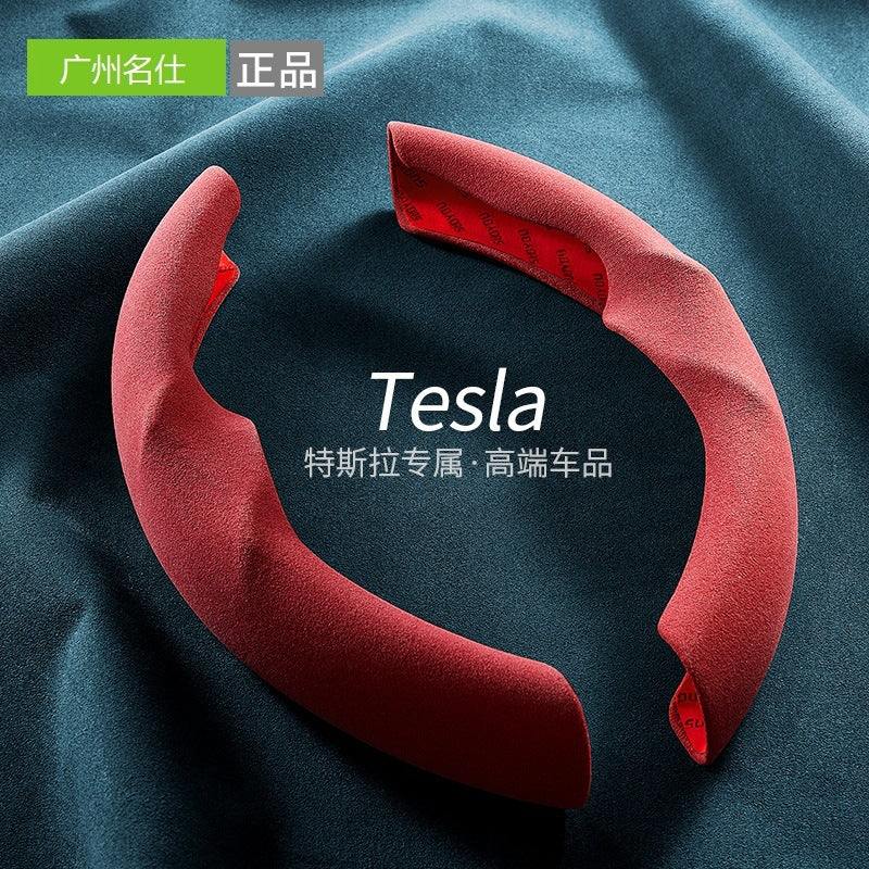 Compatible Model 3 YSteering Wheel Cover Thin Moisture Wicking Special Steering Wheel