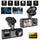 HD Rear View 3-Lens Car Dash Cam – Phone Connected Vehicle Recorder