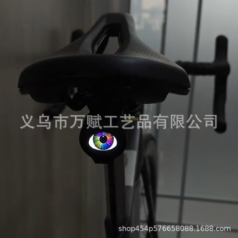 新款Programmable Eyes Rear Bike Lights可编程眼睛自行车后灯
